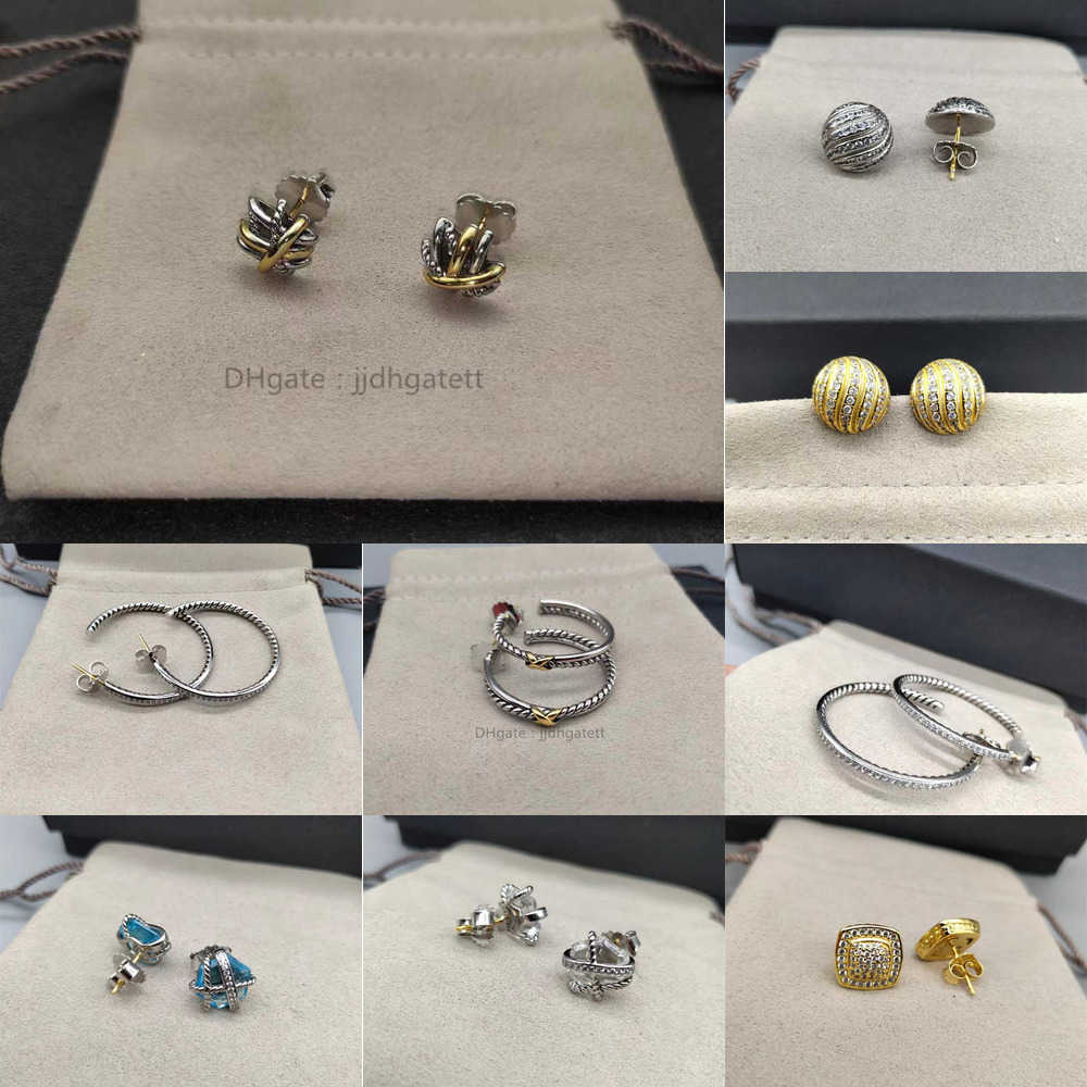 silver Simple Niche Designer Metal Light Earrings For Women Fashion Luxury Elegant Jewelry Party Gifts 18k gold plated