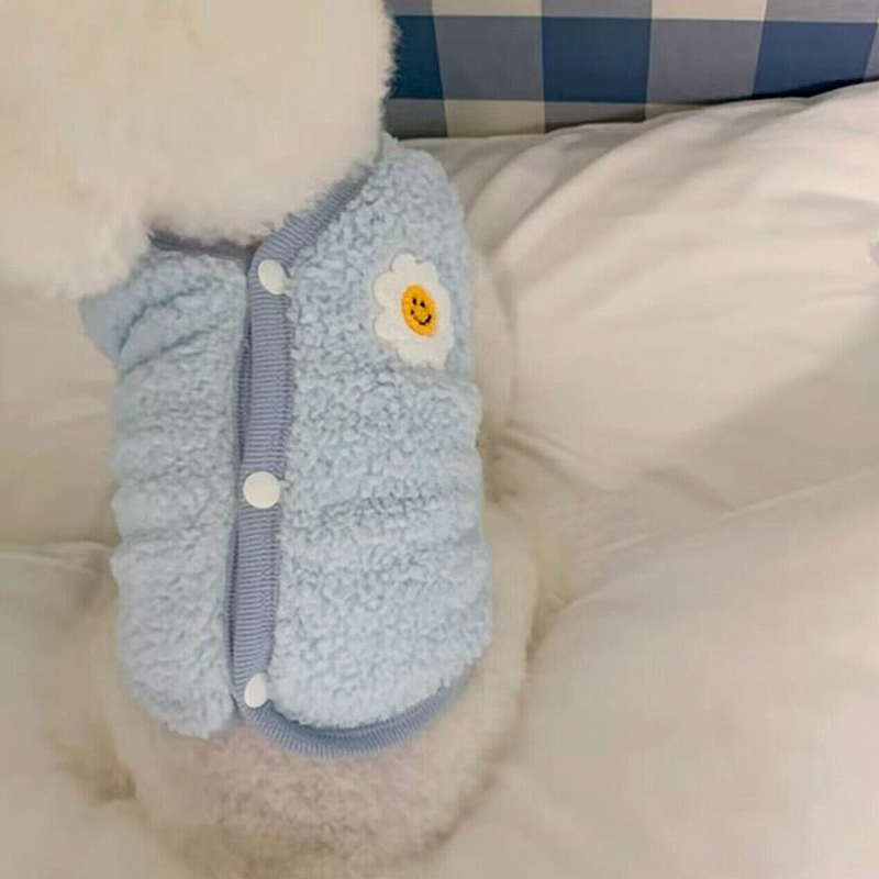 Dog clothes, small puppies, autumn and winter new style, cold resistant fluff