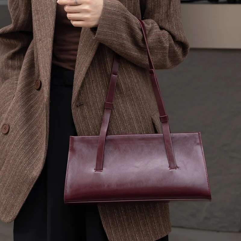 Formeki 8 Colors Real For Women Shoulder Underarm Bag Split Leather Red Ladies Soft Handbag 2025 Design