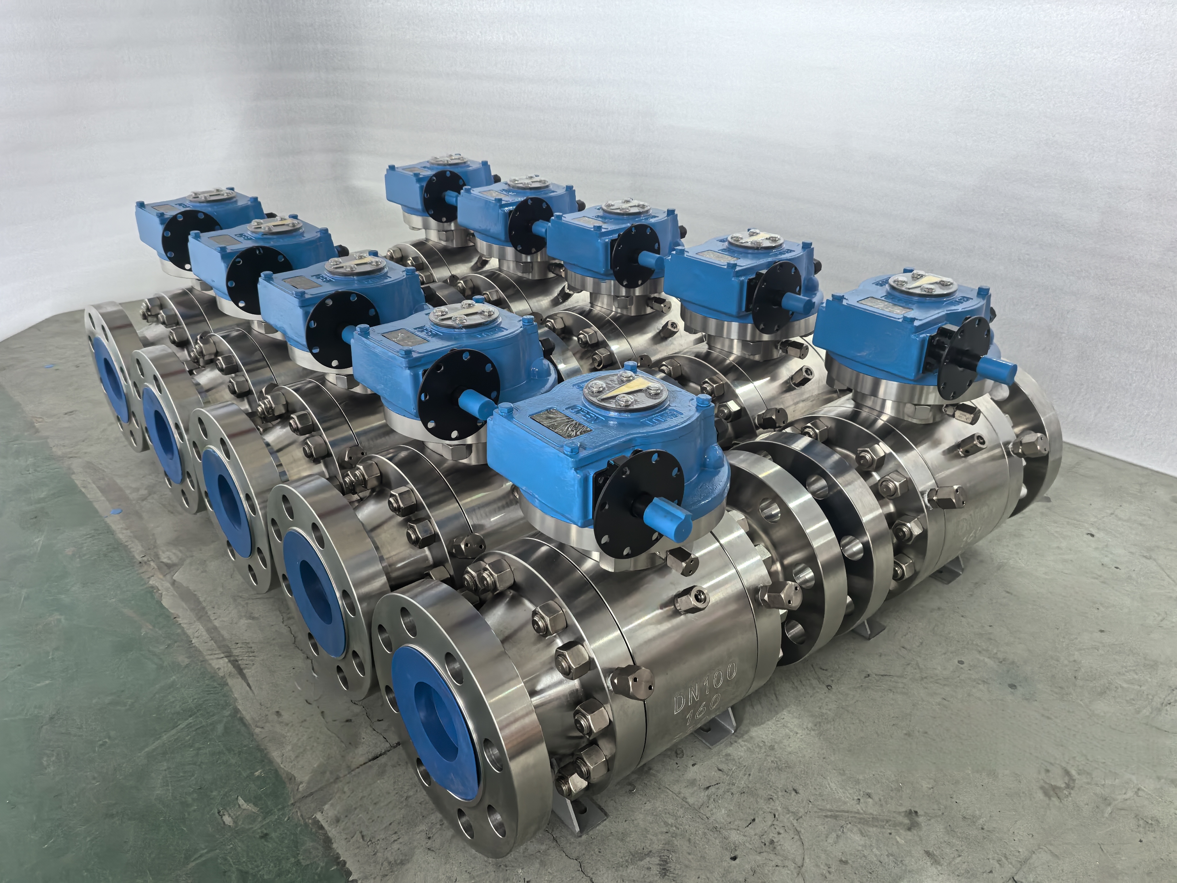 High-Quality Fixed Three-Piece Ball Valve Made of Forged Steel Material