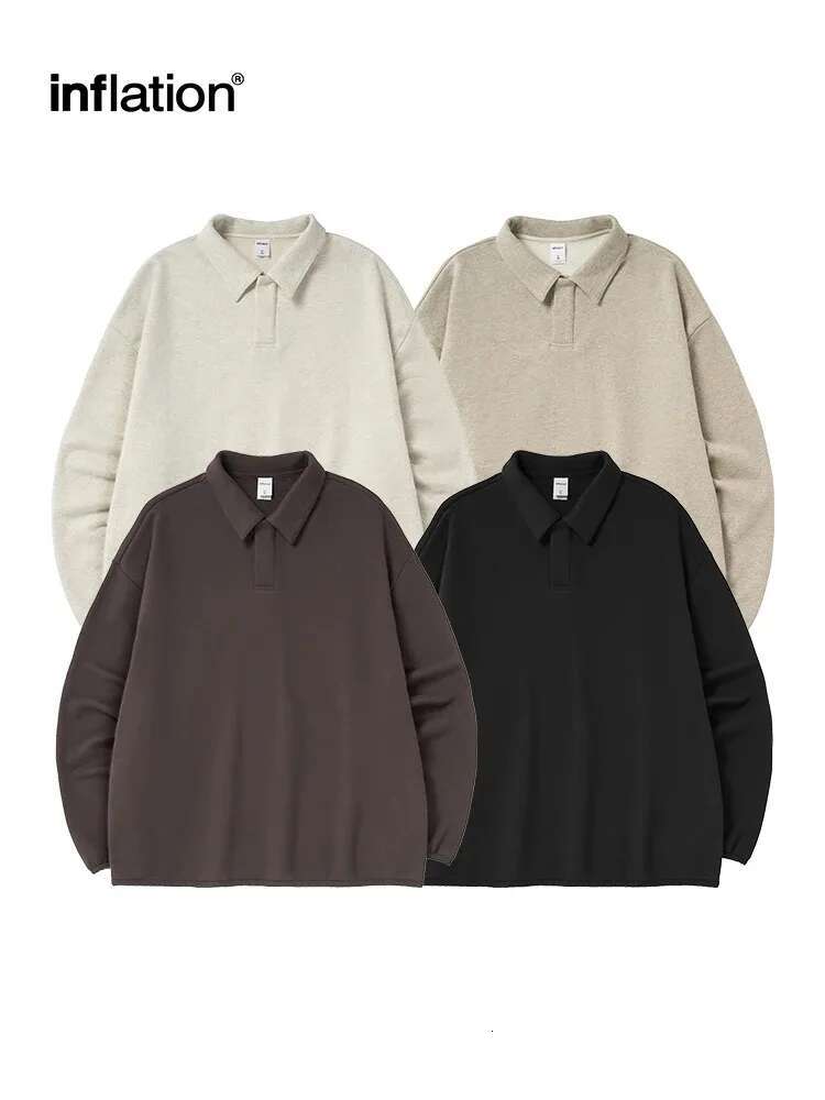 Premium Cozy Quarter Unisex 365 Gsm Veet Polo Collar Sweatshirts