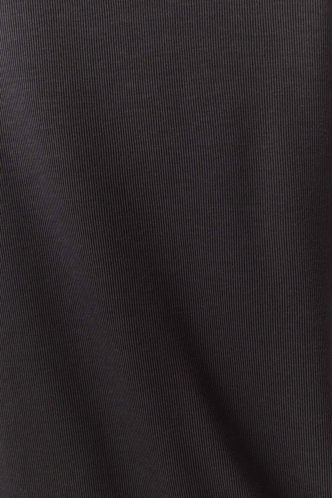 Basic Casual Loose-fit Ribbed Grey Short Sleeve Dress