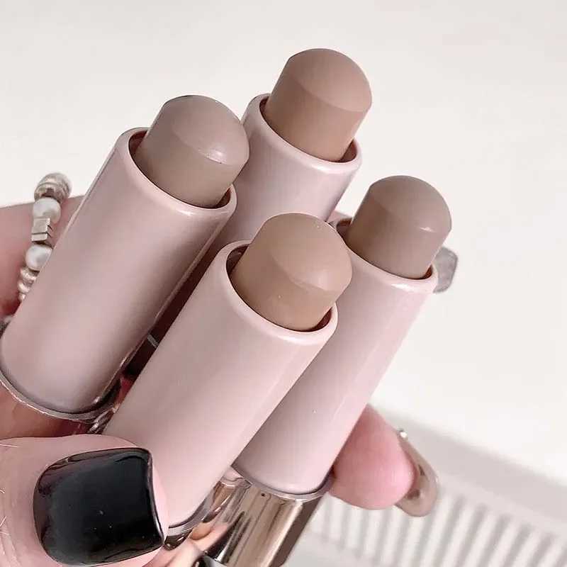 Grey Brown Bronzer Contouring Stick Waterproof Cream Texture Highlighters Shadow Contour Pencil 3D Face Brightening CosmeticsW250217