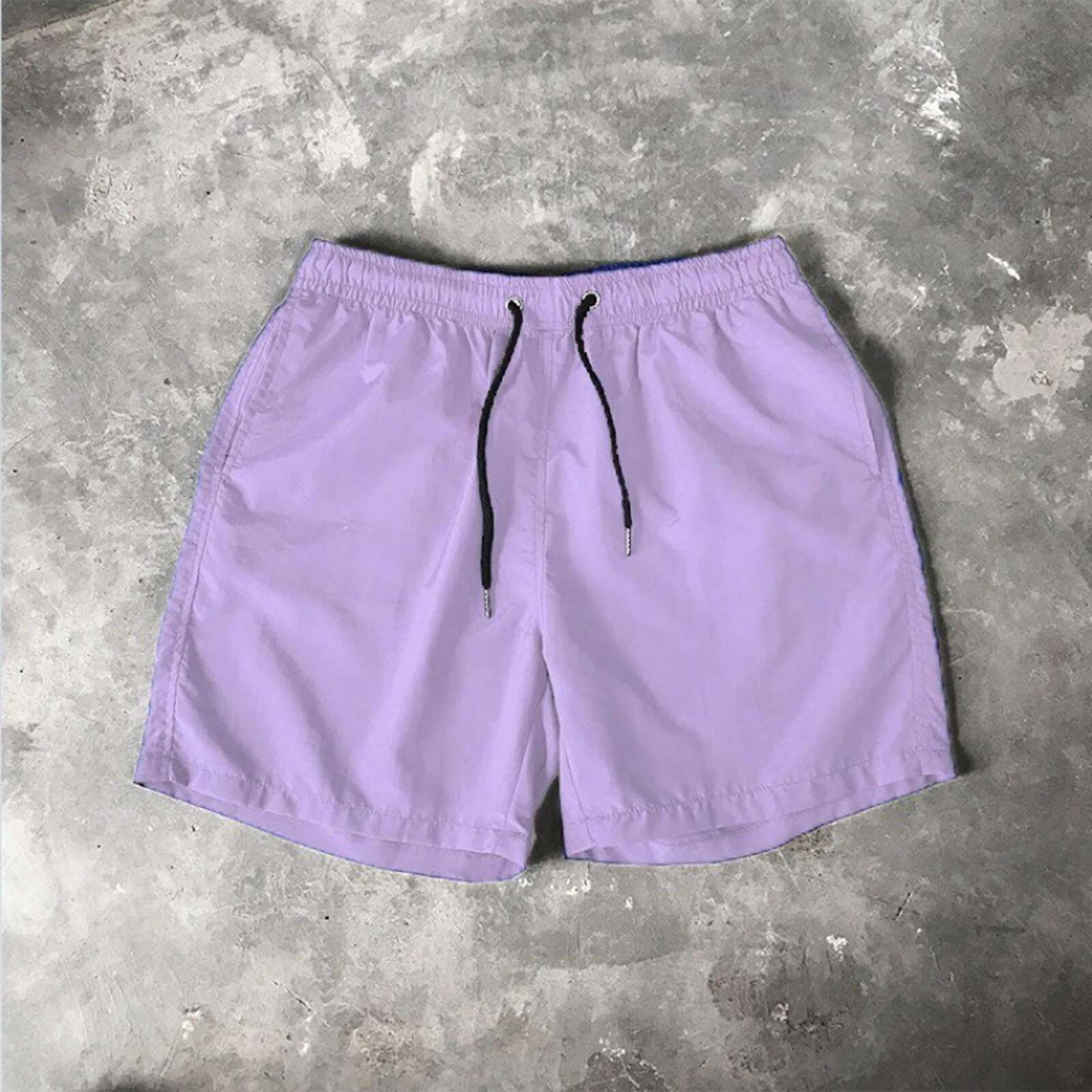 2025 Slim Men's Designer Shorts Breathable Quick Drying Casual Sports Shorts Candy Color Quarter Men's Sports Casual Summer Fashion Ins Full