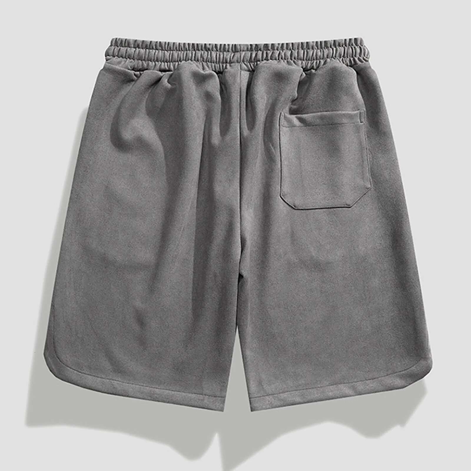 Men's Plus Size Quick Drying Breathable Casual Men's Designer Shorts Summer New Basketball Sports Shorts Solid Color Paired With Pentagonal 