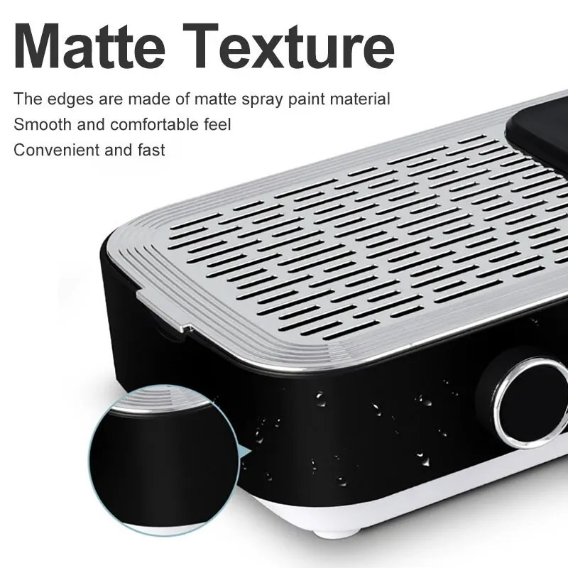 80W High Power Charge Nail Vacuum Cleaner Polish Gel Remover Pedicure Dust Absorber With Removable Filters Nail Salon Tool 250214