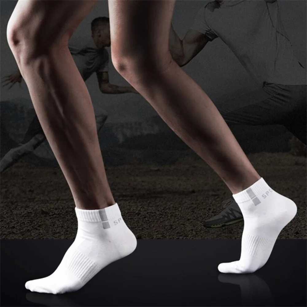 6 Pairs/Pack Cotton Sports Men Socks Cotton High Quality Anti Odor Sweat-absorbing Spring Autumn Male Short Socks W250217
