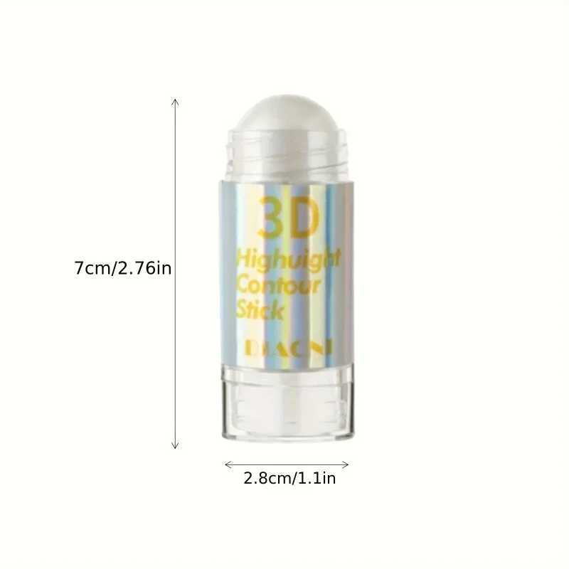 3D Face Brighten Highlighter Stick Bar Cosmetic Face Contour Bronzer Shimmer Highlighter Stick Concealer Cream Makeup ToolsW250217