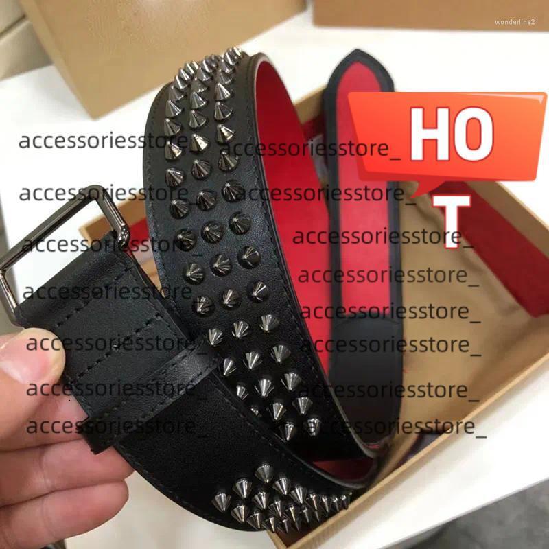 Belts Wide3.8 CM Leather Metal Buckle Genunine Cowhide Fashion Men And Womens Designer Luxury Classical Accessory