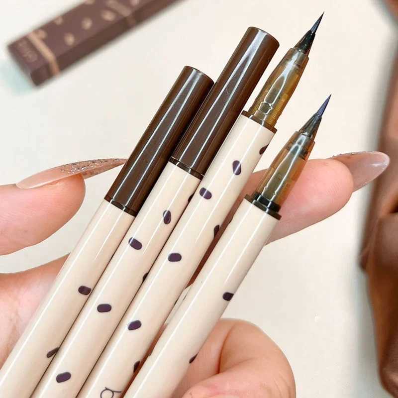 Ultra fine liquid lying silk eyelash pencil matte brown gray eyeliner pencil high brightness pencil smooth and durable eye shadow stick makeupW250217