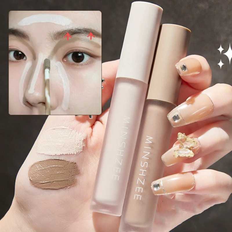 Contouring Liquid Cement Grey Stick Nose Shadow Three-dimensional Liquid Highlighter Shadow Bronzers Face Makeup RepairW250217