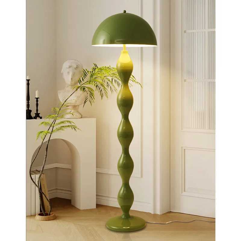 Lamps Vintage Mushroom E27 Led Floor Lamps for Living Room Sofa Side Decorative Standing Lamp Decor Ornament Bedroom Bedside Lights S25217
