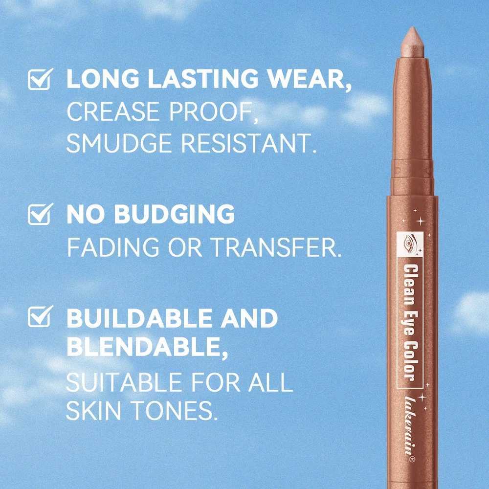 Highlighter White Makeup Eye Shadow Brightener Sticks for Eyes Pink Brown Eyeshadow Pencil High Gloss Lescent Shadow SticksW250217