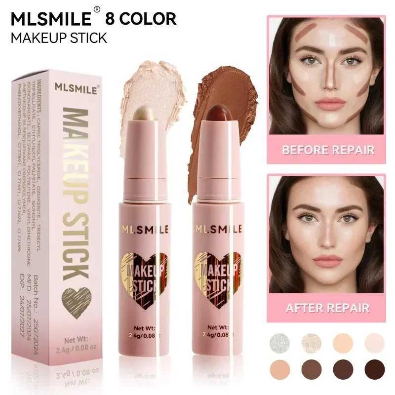 Highlighting Bronzer Stick Face Brightening High Gloss Concealer Pen Lasting Cheek Corrector Nose Shadow Contouring CosmeticsW250217