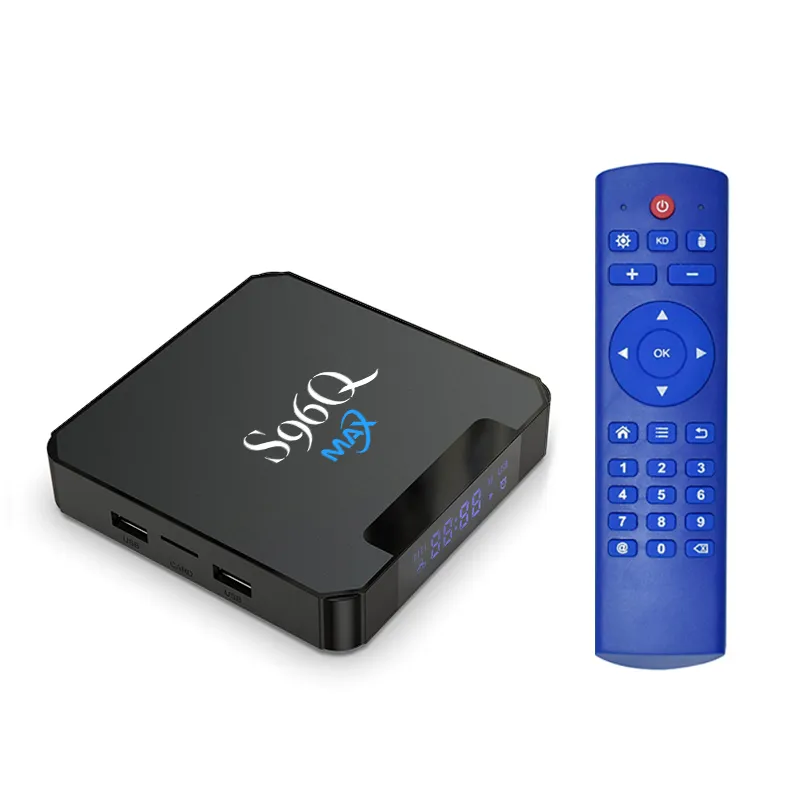 Cheapest S96Q MAX TV BOX Android 12.0 Allwinner H618 4GB 32GB 6K 2.4G 5G WiFi 6 Bluetooth Media Player Set TOP BOX LL