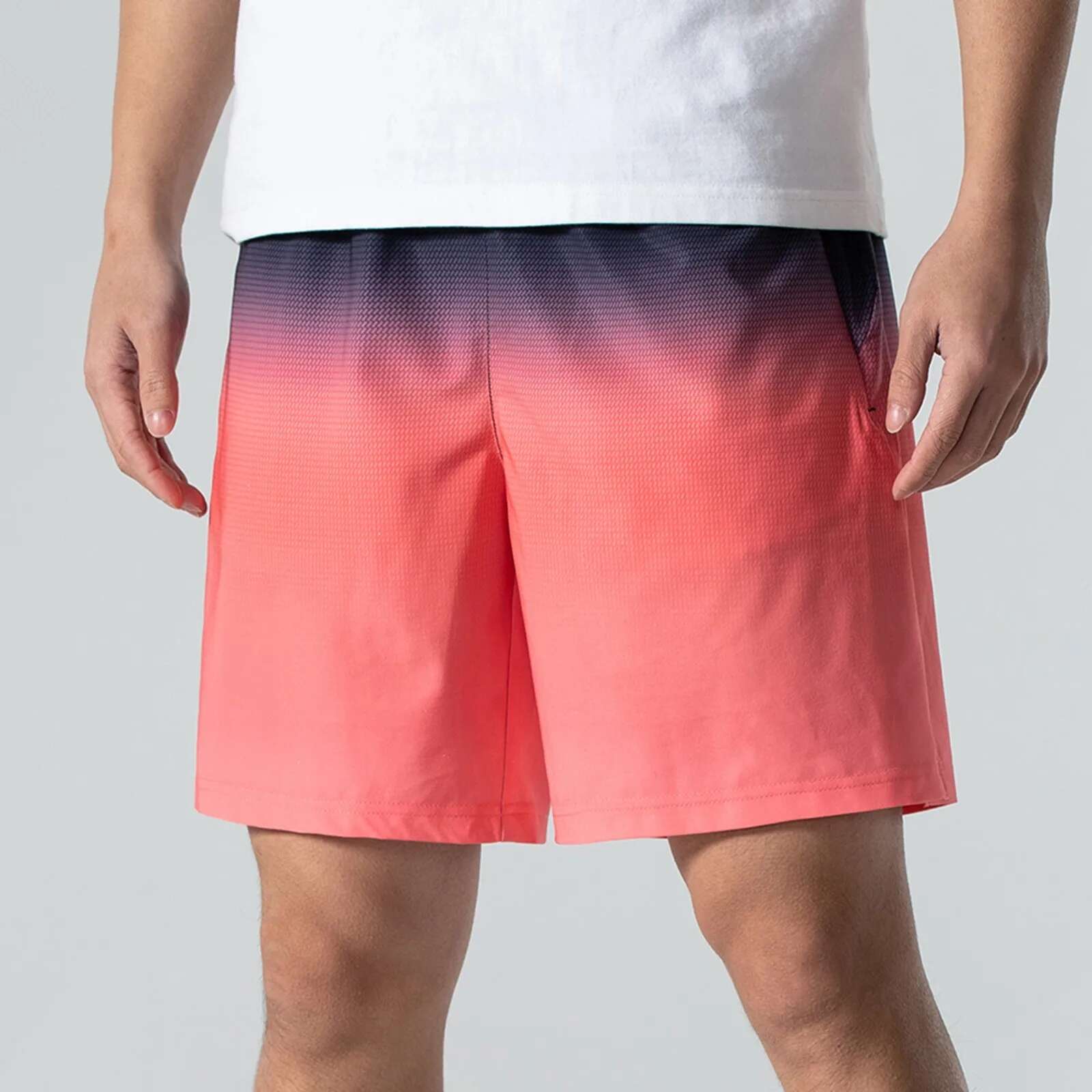 Men's Summer New Ultra-thin Men's Designer Shorts Long Pants Quick Drying Breathable Sports Shorts Fashionable Outdoor Surfing Beach Casual 
