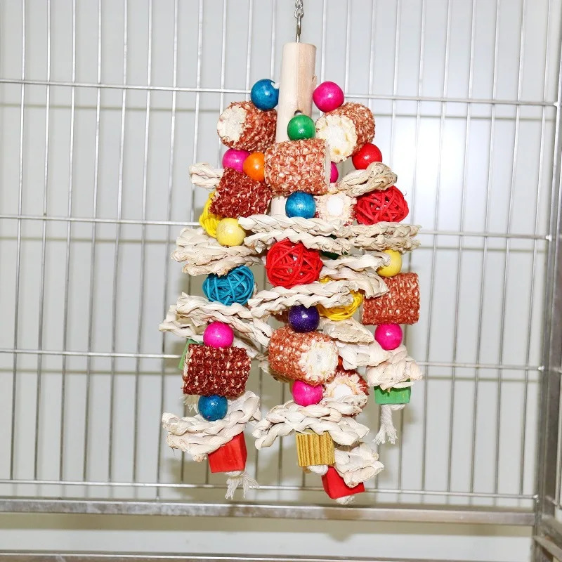 Toy Big Bite Golden Sun Diamond Grey Parrot Bite Toy Bird Toy 250206