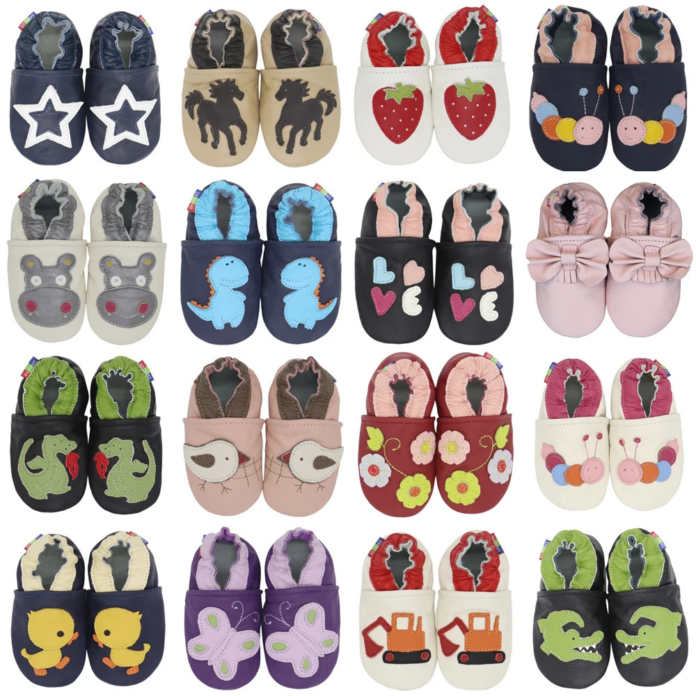 002Carozoo Baby Shoes Leather Children Slippers Baby Girl Shoes born Baby Boy Prewalker First Walking Shoes For Baby 250214