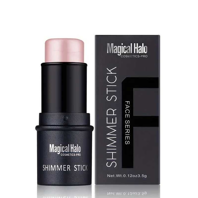 Magical Halo Shimmer Stick - Multi-Use Highlighter Contour Makeup for Radiant Glow - Daily Wear 01# 02#W250217