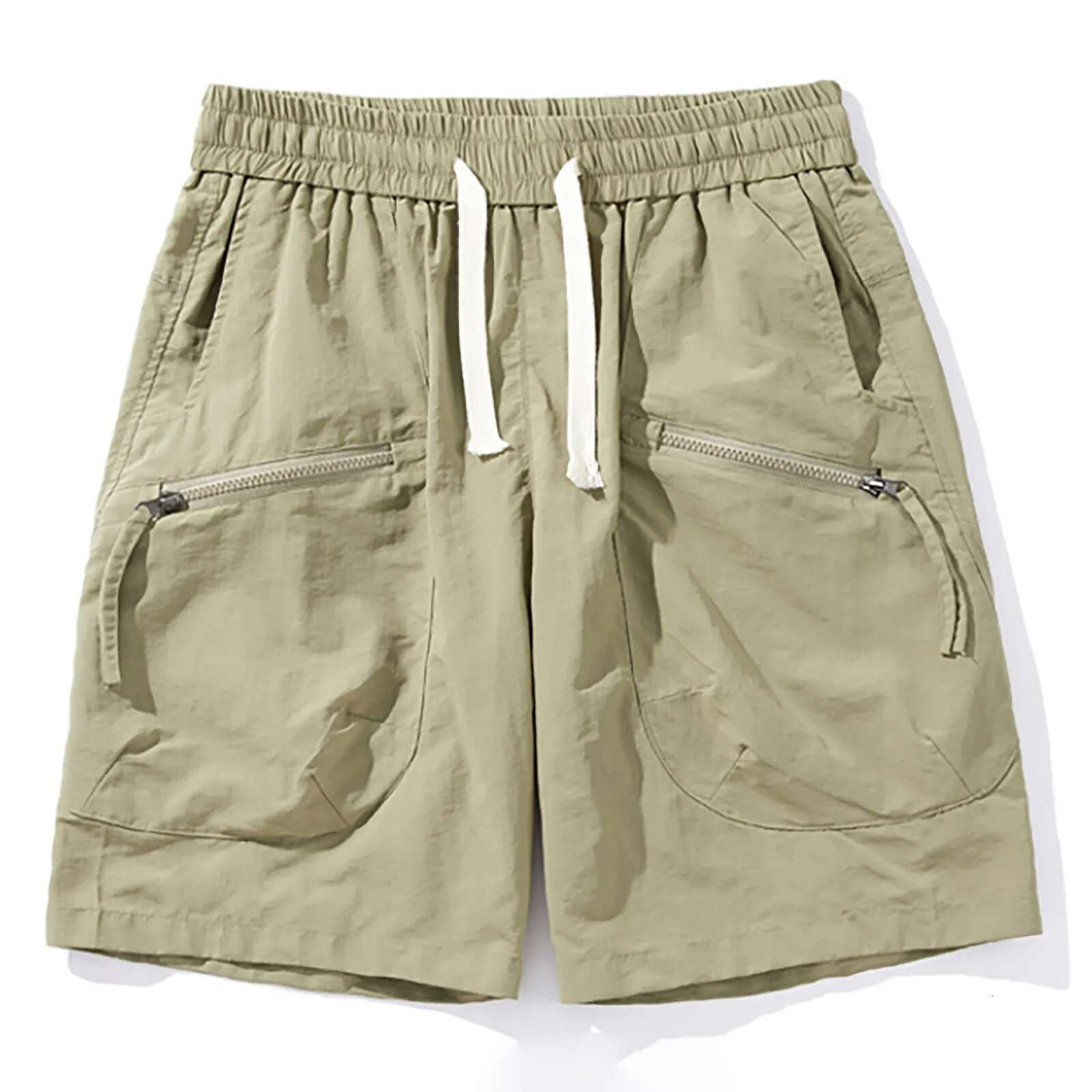 2025 Summer Solid Color Men's Designer Shorts Zipper Pocket New Casual Quick Drying Breathable Shorts Basketball Sports Shorts Cortos Hombre