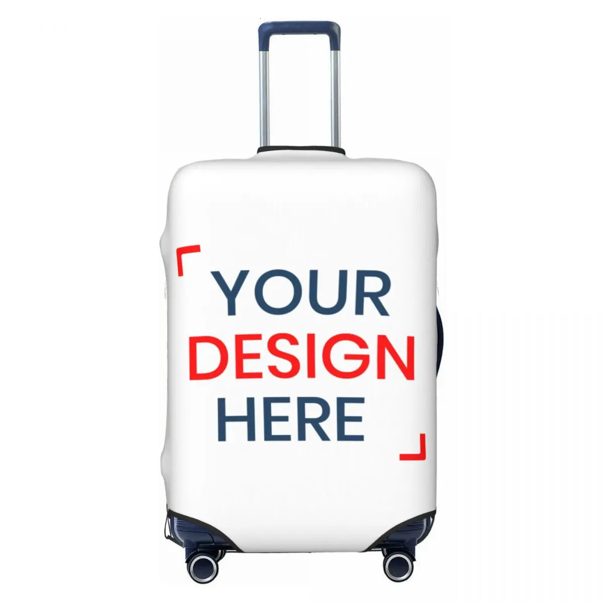 Custom Customize Luggage Cover Elastic Your Here Travel Suitcase Protective Covers Suit For 18-32 inch 250214