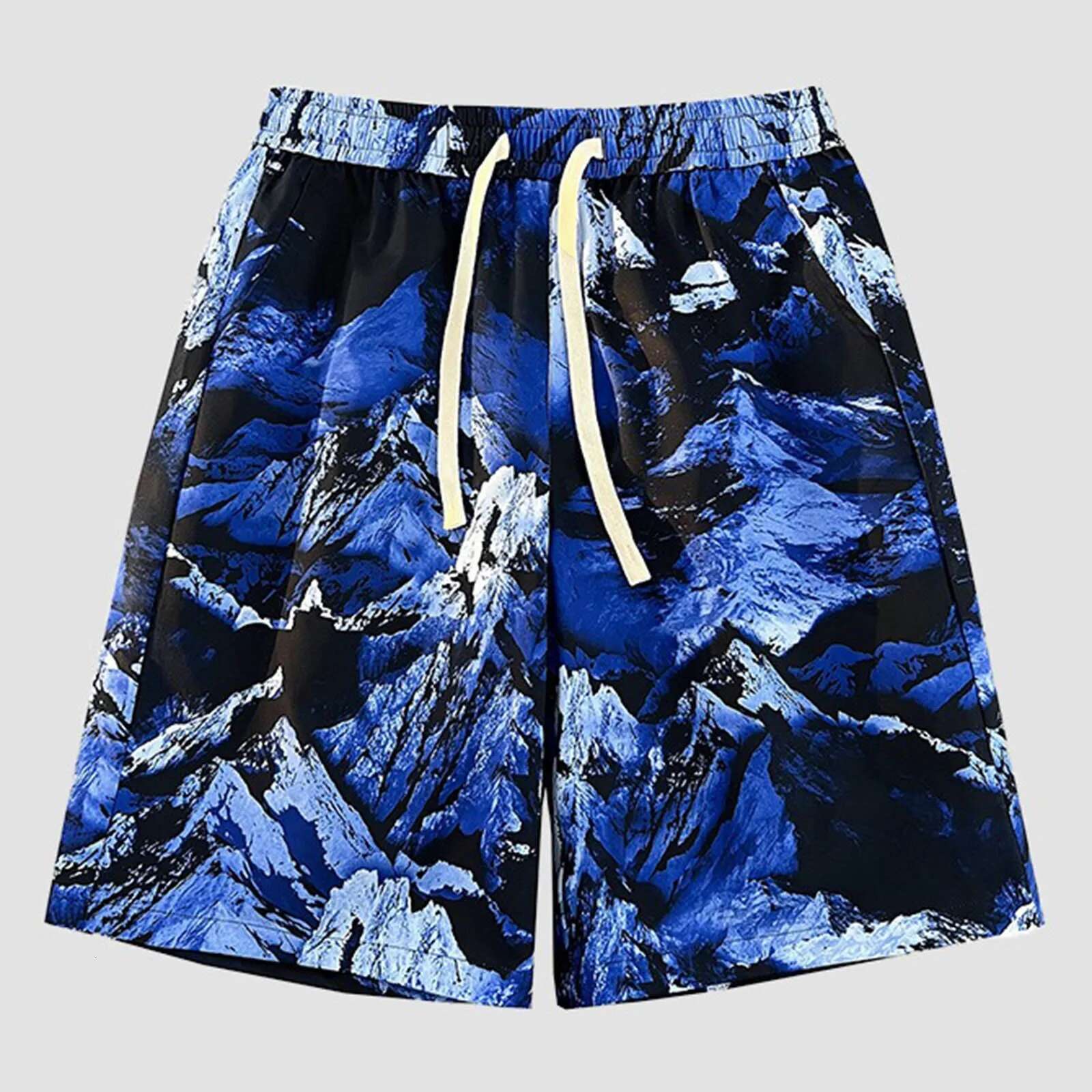 Large Size Men's Designer Shorts Hot And Spicy Lightweight Thin Shorts Men's Casual American Street Trend Shorts With Pockets Long Pants Cor