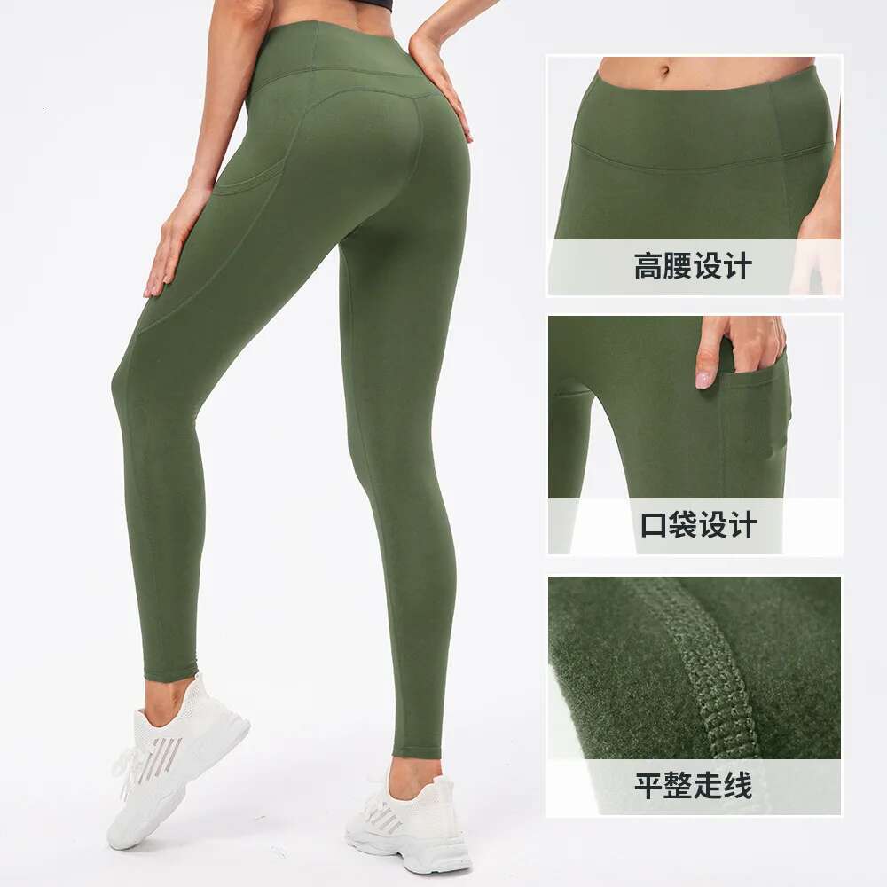 Autumn And Winter Women's Warm Clothing Yoga Self-Cultivation Two-Piece Suit Plus Veet Sports Fiess Sportswear