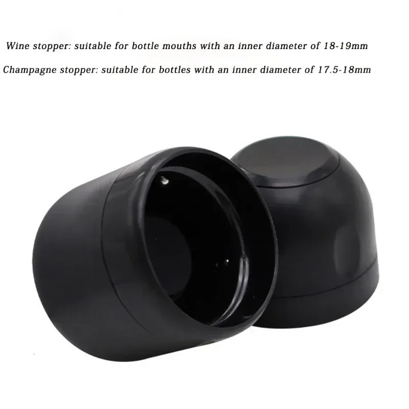 Vacuum Red Wine Champagne Stopper Rotating Lock Bottle Stopper Sparkling Wine Sealing Plug Household Red Wine Cork Bar Tool 250217