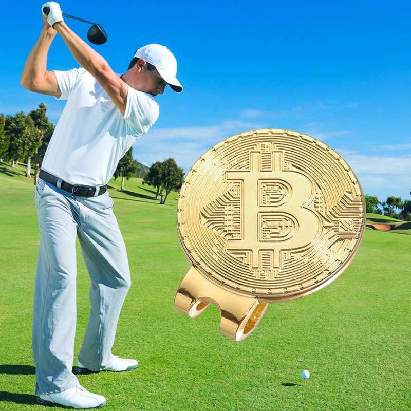 Bogey Ball King Creative Golf Hat Clips Magnetic Golf Ball Marker Cap Clip Trendy Decorative Jewelry Gift for Golf LoverW250215