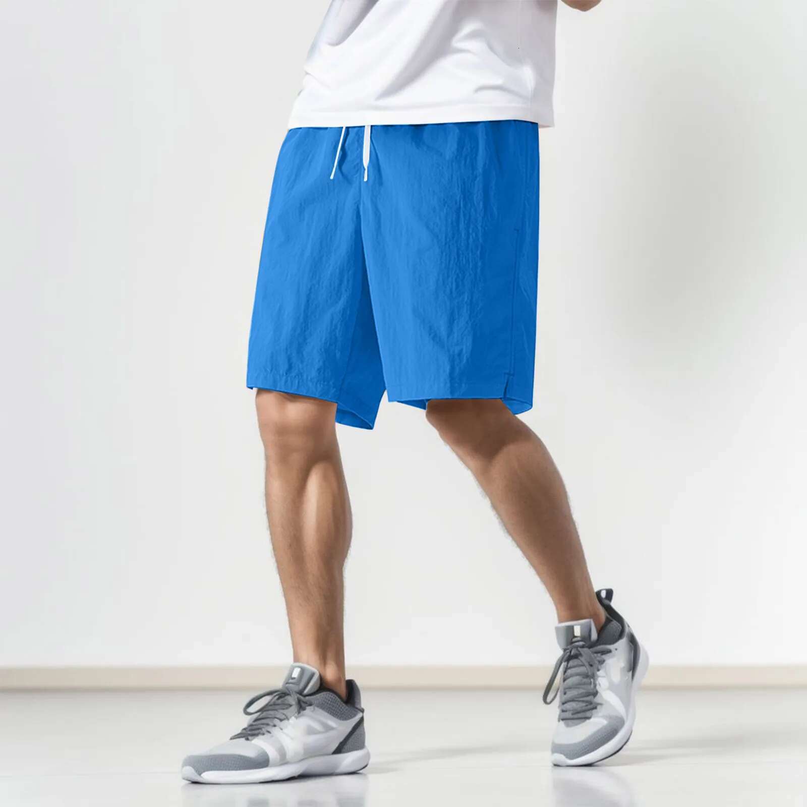 Summer 2025 New Outdoor Leisure Y2k Trendy Shorts For Men's Designers Soft And Comfortable Solid Color Quick Drying Breathable Sports Shorts For 