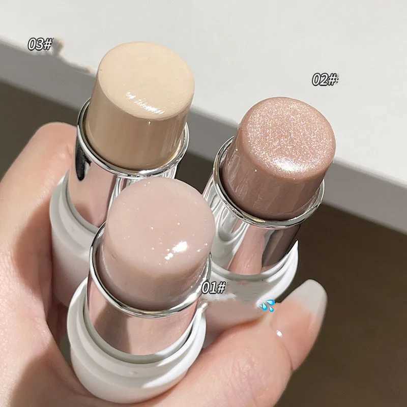 Shimmer Highlighter Stick Natural Water Light Clear Fine Shining Pearl Contour Shading Brightening Face Illuminator Dupes MakeupXJ250217