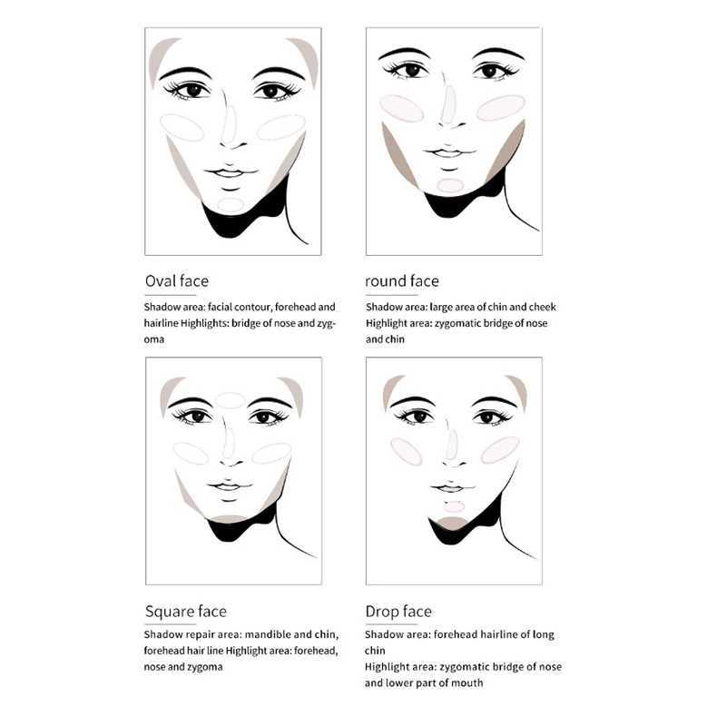 Double Head Contour Stick Highlight Shadow Lying Silkworm Concealer Brighten Reing Non Greasy Long-lasting Facial MakeupW250217