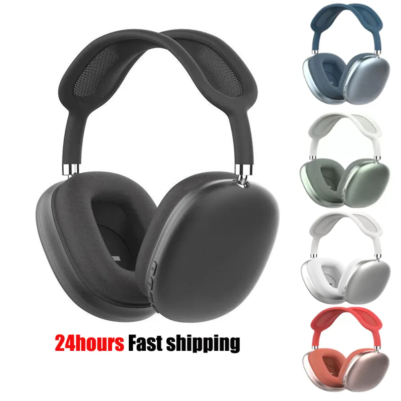 max headphones Phone Earphones Wireless Earphones Bluetooth Headphones Stereo HIFI Super Bass Headset Chip HD P9 max headphone Pop-up window Magnetic ear muffs