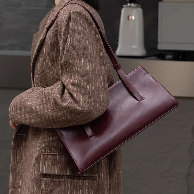 Formeki 8 Colors Real For Women Shoulder Underarm Bag Split Leather Red Ladies Soft Handbag 2025 Design