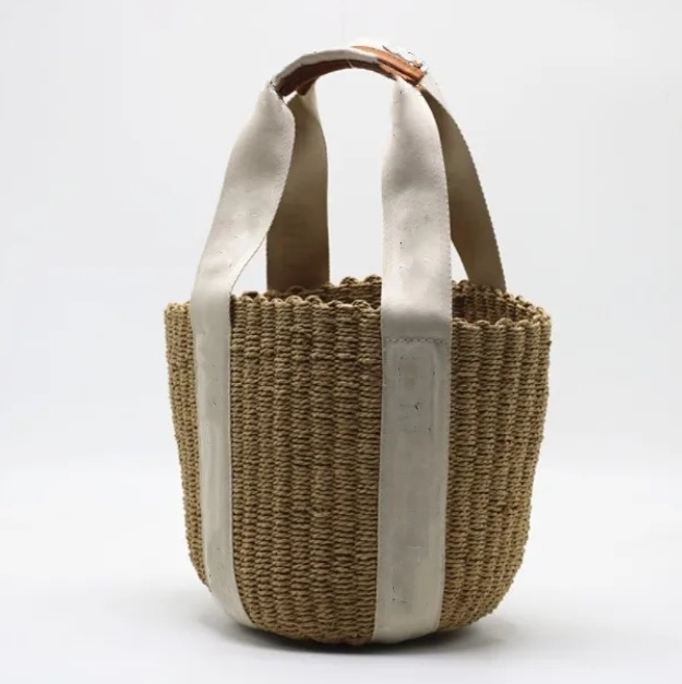 Big Designer Fashion Size Ote Bag Men And Women Handbag Woven Leather Bucket Bags Summer