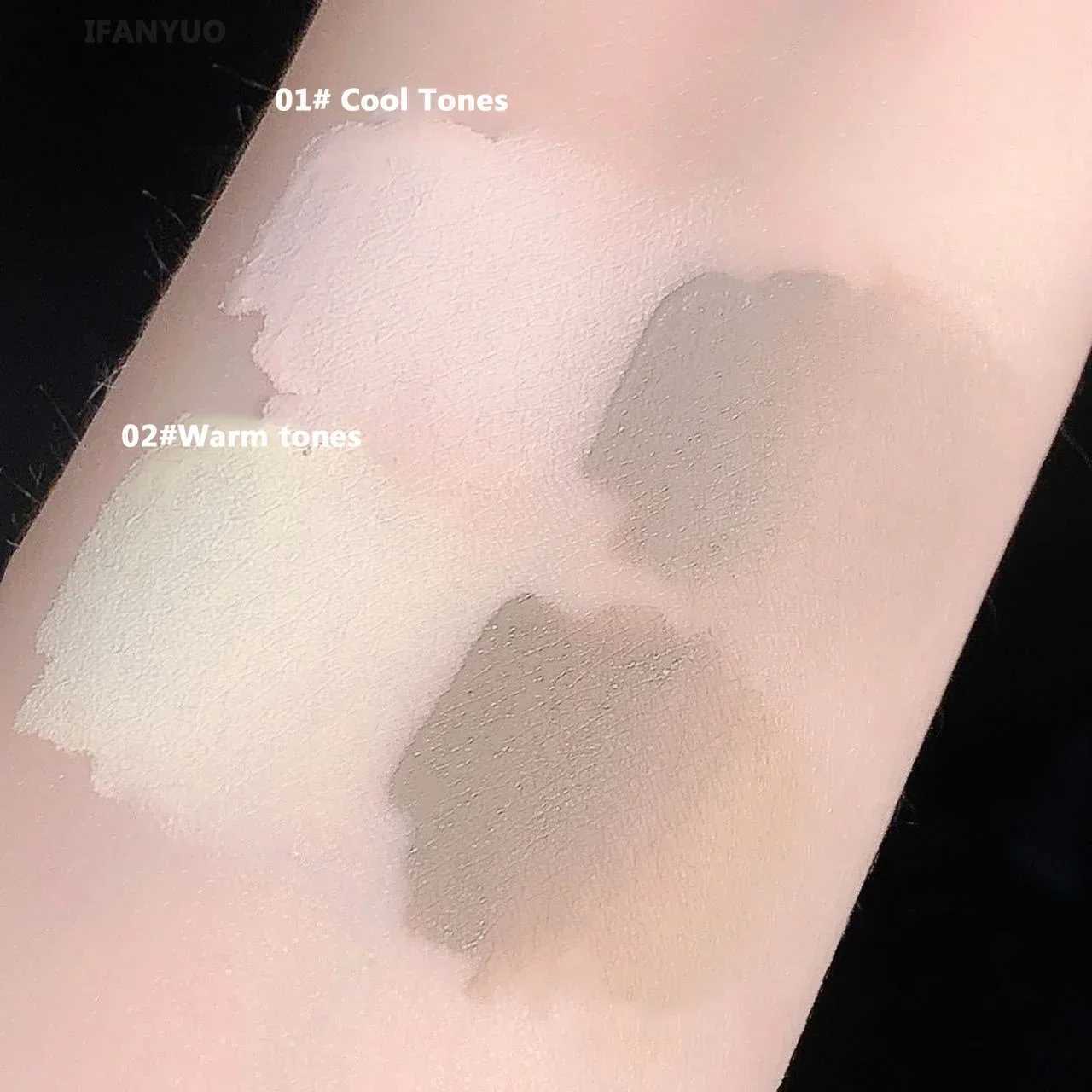 Double sided highlight contour stick 2 in 1 concealer cement gray three-dimensional bronze cosmetic penW250217