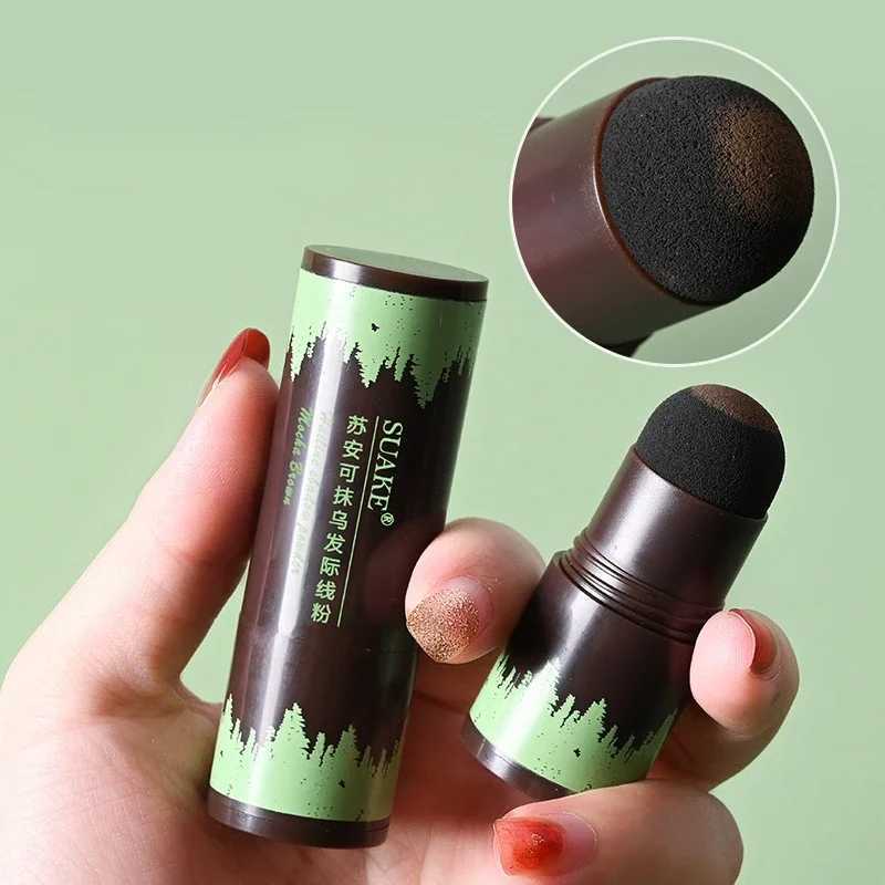 Natural Instantly Cover Hairline Hair Shadow Stick Eyebrow Contour Powder Unisex Hair Root Edge Shadow Filling Powder 2 ColorsXJ250217