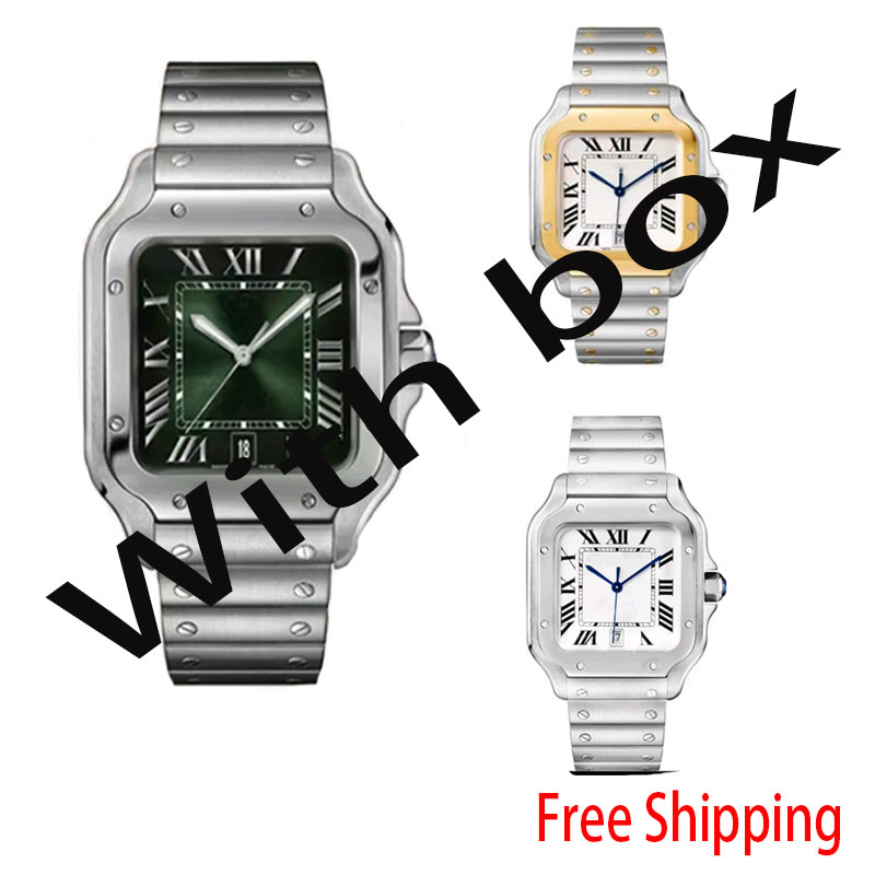 Mens Watches Stainless Steel Strap 35mm 40mm Designer Watch Automatic Movement Mechanical Wristwatch Casual Business Wristwatches