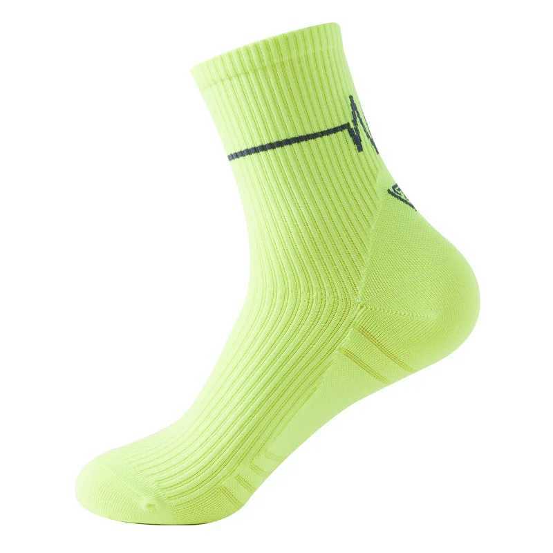 Pair Professional Running Socks Mens Women Marathon Whiteline Cycling Socks Men Lady Sport Running Sports Socks W250217