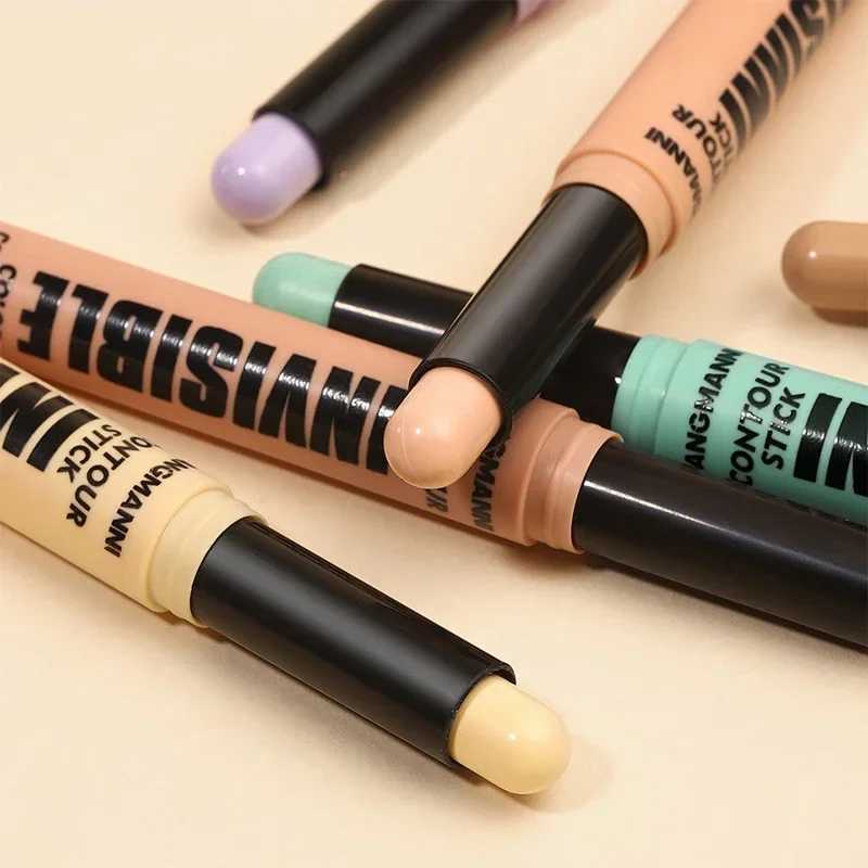 Nude Facial Foundation Color Correcting Concealer Stick Green Purple Contour Full Coverage Oil Control Brighten Skin MakeupXJ250217