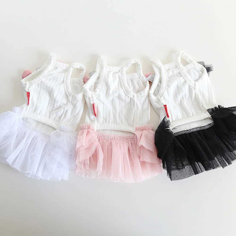 Dogs and Cats Dress Skirt Cherry Gauze Design Pet Puppy Spring/Summer Clothes Outfit 3 ColorT250217