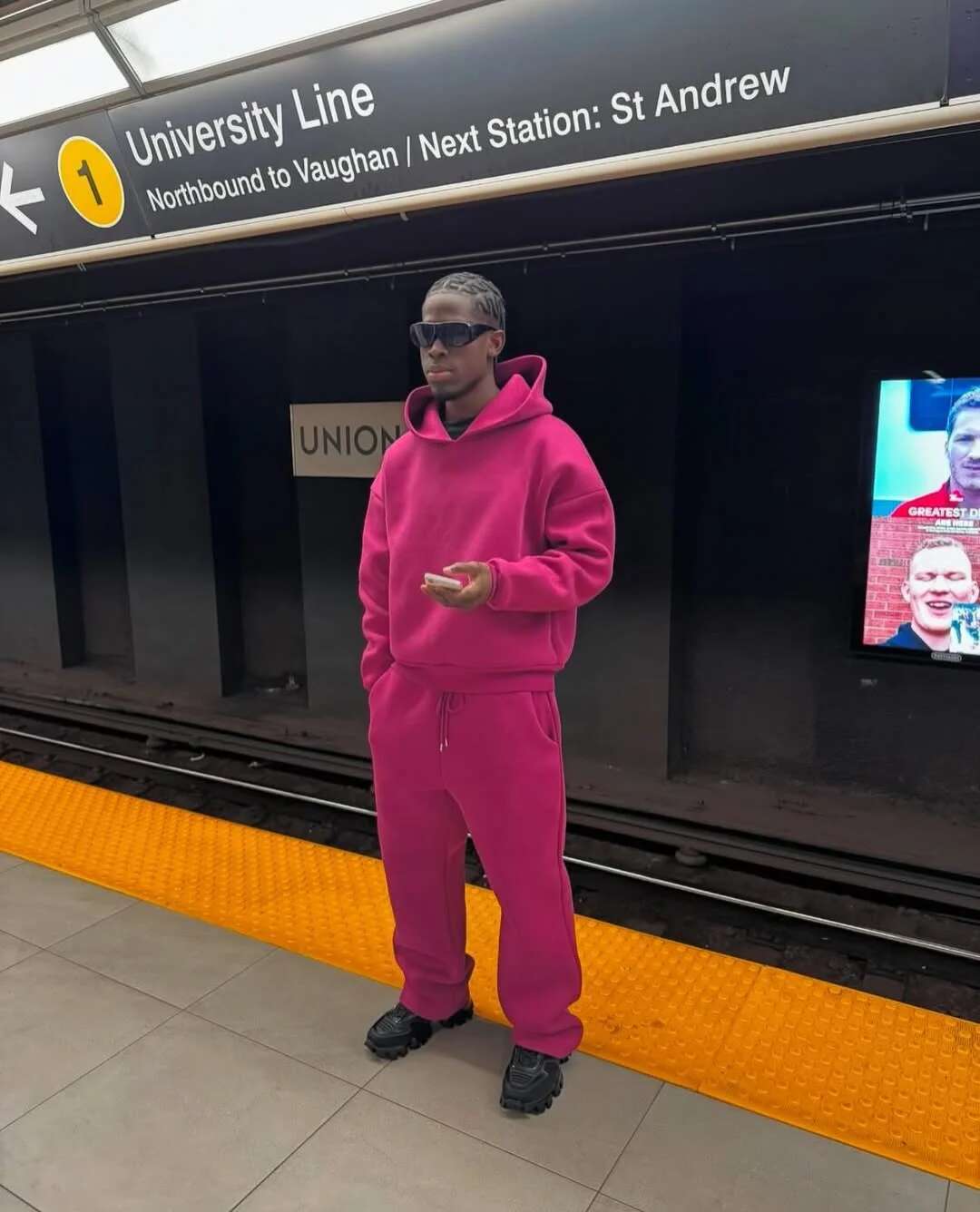 American solid color hooded sweatshirt for men and women high street knitted warm sports casual sweatpants couple set