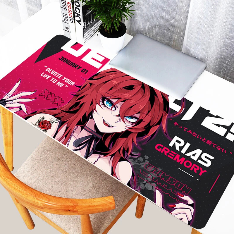 XXL Mouse Pad Computer RIAS Anime Sexy Girl Keyboard Game Machine Soft Office Carpet Desktop 900X400 250213