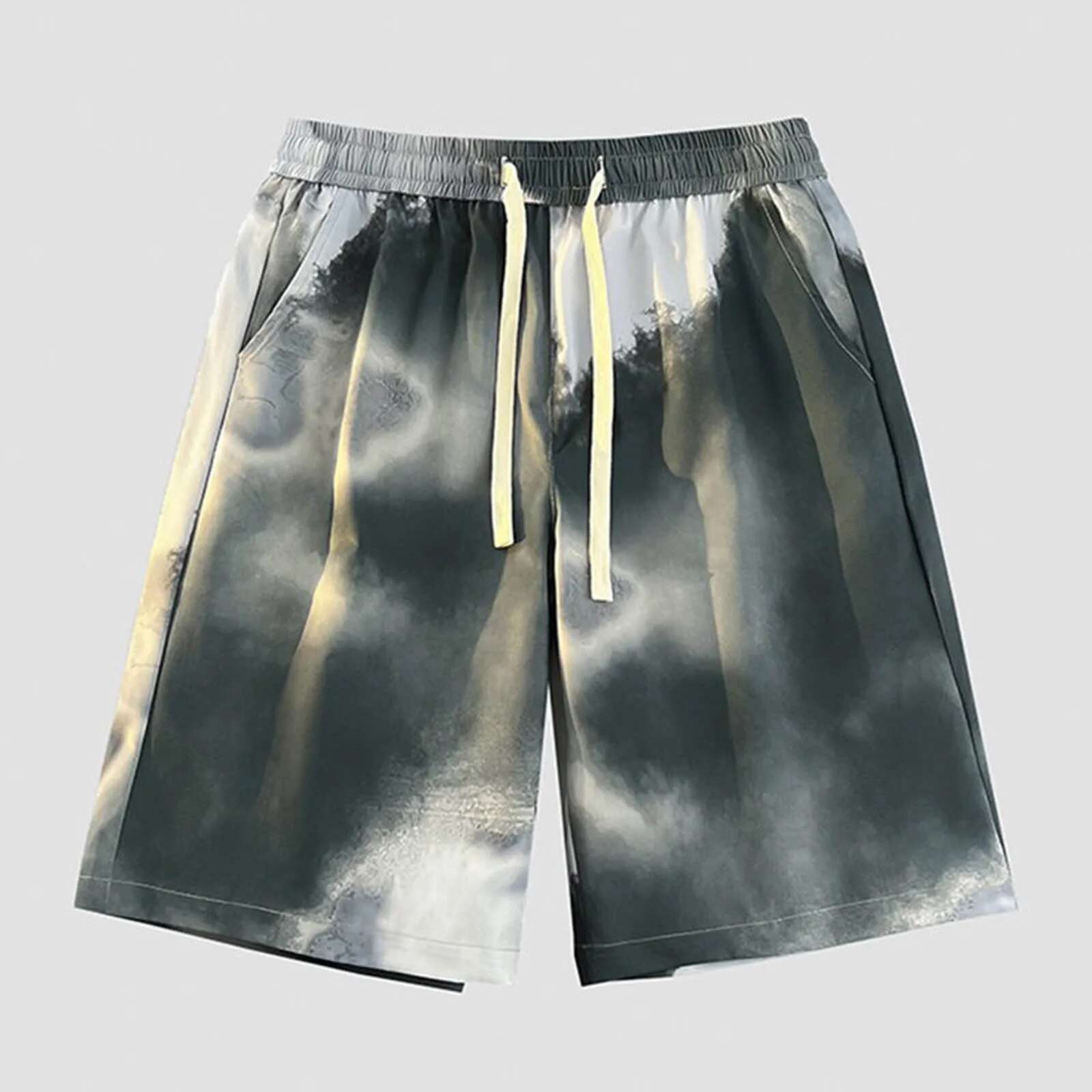 Outdoor Celebrity Trend Men's Designer Shorts Casual Denim With Pockets Plus Size Summer Fashion Solid Color Hip-hop Shorts Men's Sports Sho