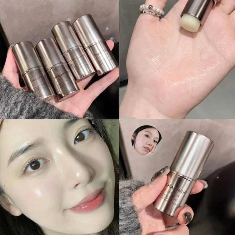 Glossy Highlight Stick Pearlscent Brighten Eye Cheek Silkworm Solid Eyeshadow Balm Shimmering Moisturizing Non-stick MakeupXJ250217