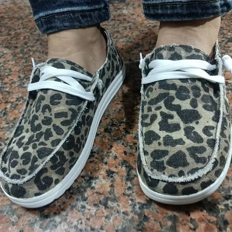 Fashion Casual Plus Size Flats Shoes Women Work Shoes Comfortable for Work Breathable Loafers Sneakers Zapatos De Mujer 250214