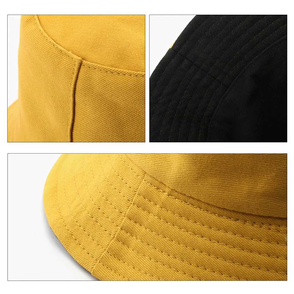 Fishermans Hat Foldable Summer Breathable Sun Protection Hat Travel Beach Fishing Hat Outdoor Bucket Cap Women Men Multicolor W250217