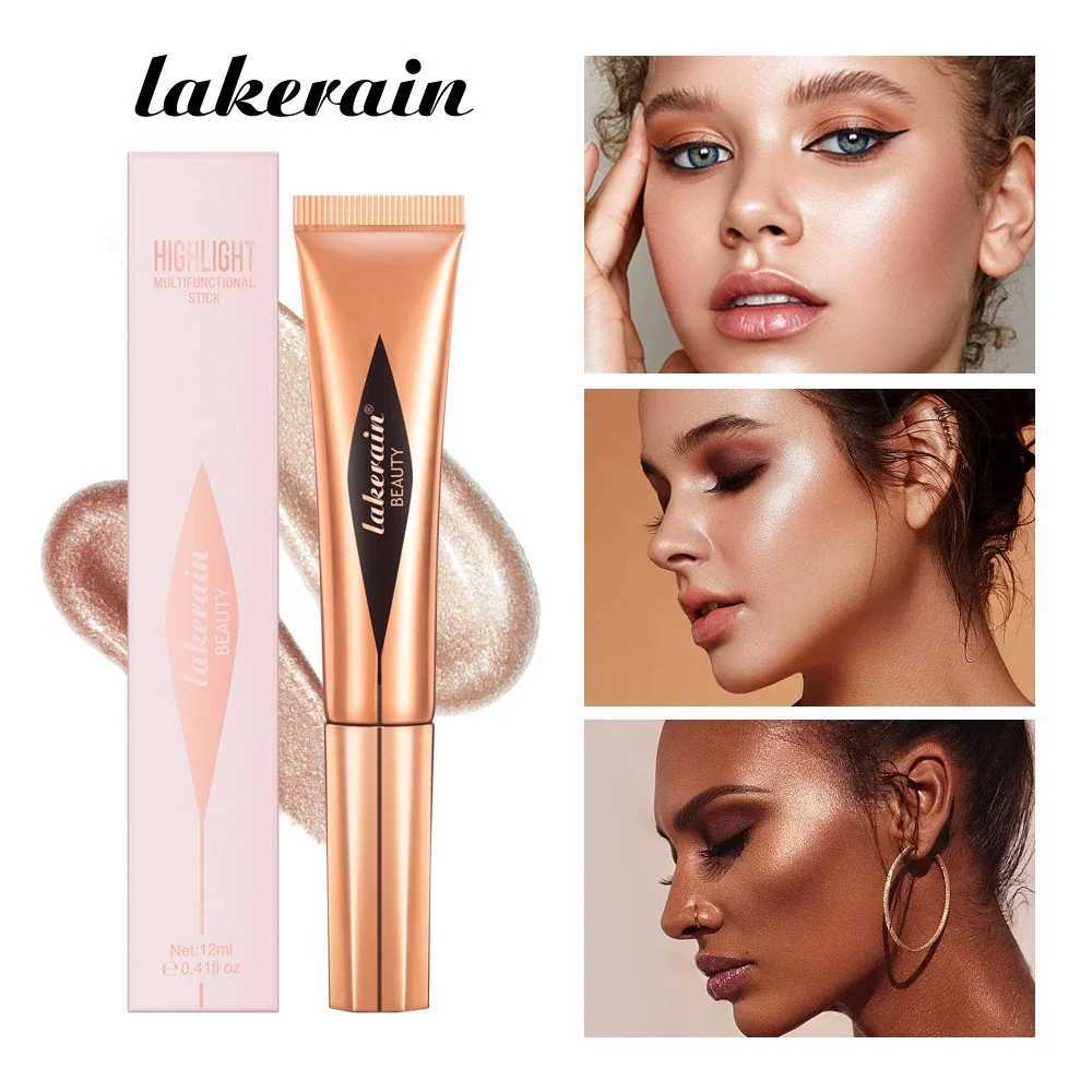 Multifunctional Makeup Pen Liquid B Bronzer Contouring Highlighter Lescent Fine Flash Sponge Tip Beauty Cosmetics StickW250217