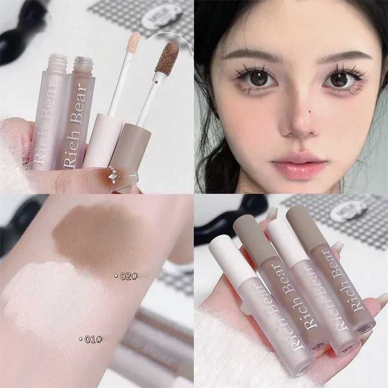 Matte outline bronze rod long-lasting natural high gloss brown nose shadow cream bright and bright makeup and cosmeticsW250217