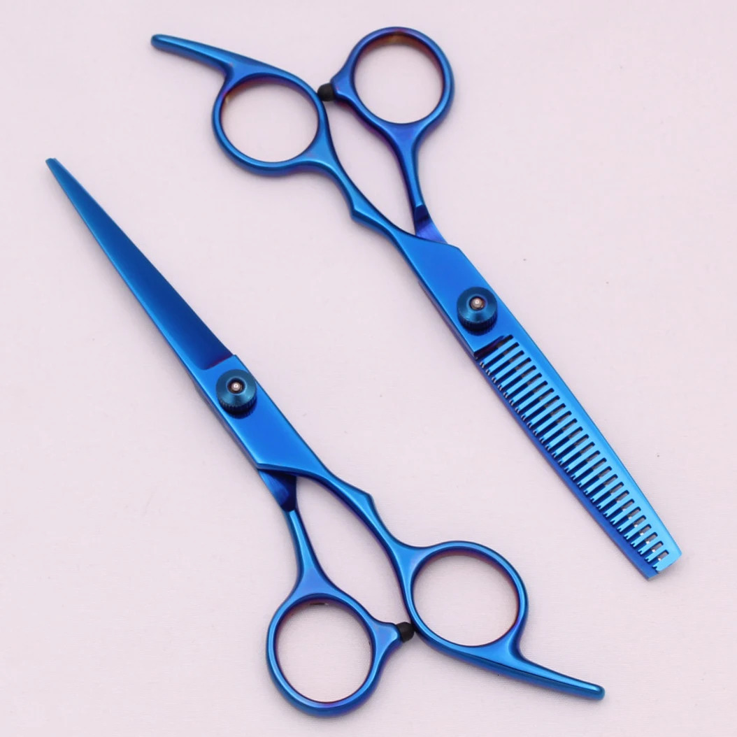 60 Hair Scissors Professional Cutting Shears Thinning Hairdressing Haircut Sets Salon Barber Home Japan Steel Drop y250108